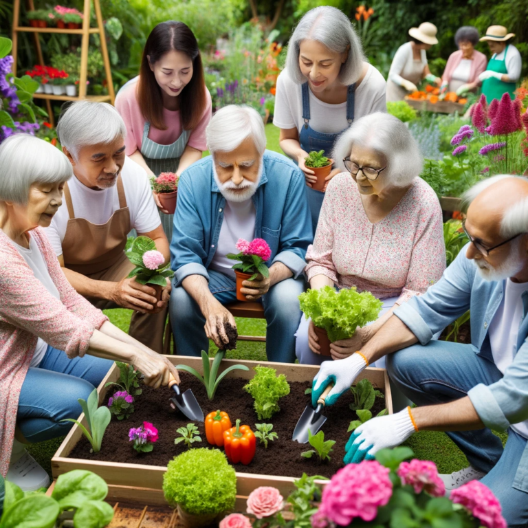 bienfaits de l'hortithérapie en EHPAD